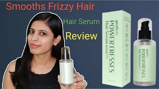 GoshLife Powertresses Hair Serum Review | How to make frizzy free hair | NikGoals screenshot 1