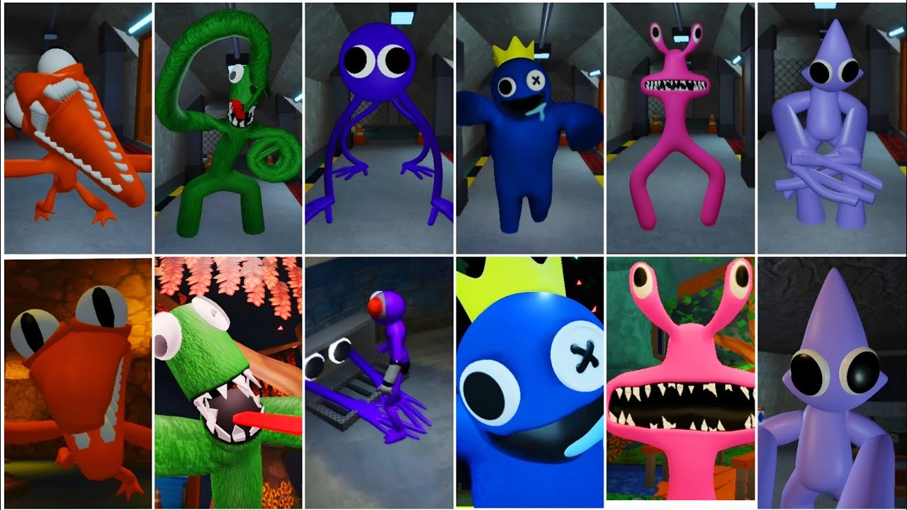 RAINBOW FRIENDS 1: New Added Monsters & Accurate Roleplay! (All