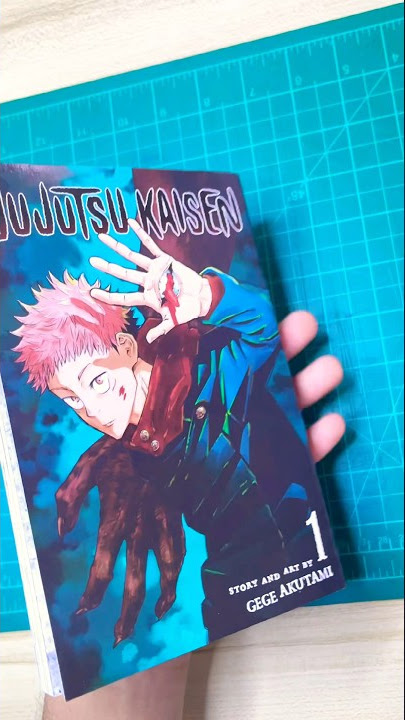 Unboxing my jujutsu kaisen manga v1 #jujutsukaisen #manga #unboxing #shorts