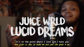 (Lyrics \& Vietsub) Lucid Dreams - Juice WRLD (Cover by Kid Travis)