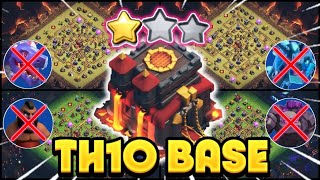 Never 3 Star Th10 Best For War Farm Rank Cwl Base Copy Links Th10 Anti Everything 2025