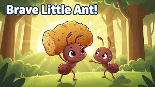 The Tiny Ant With Big Lessons! 🐜 | Kids Learning Story#kidsvideo #cartoon #foryou 