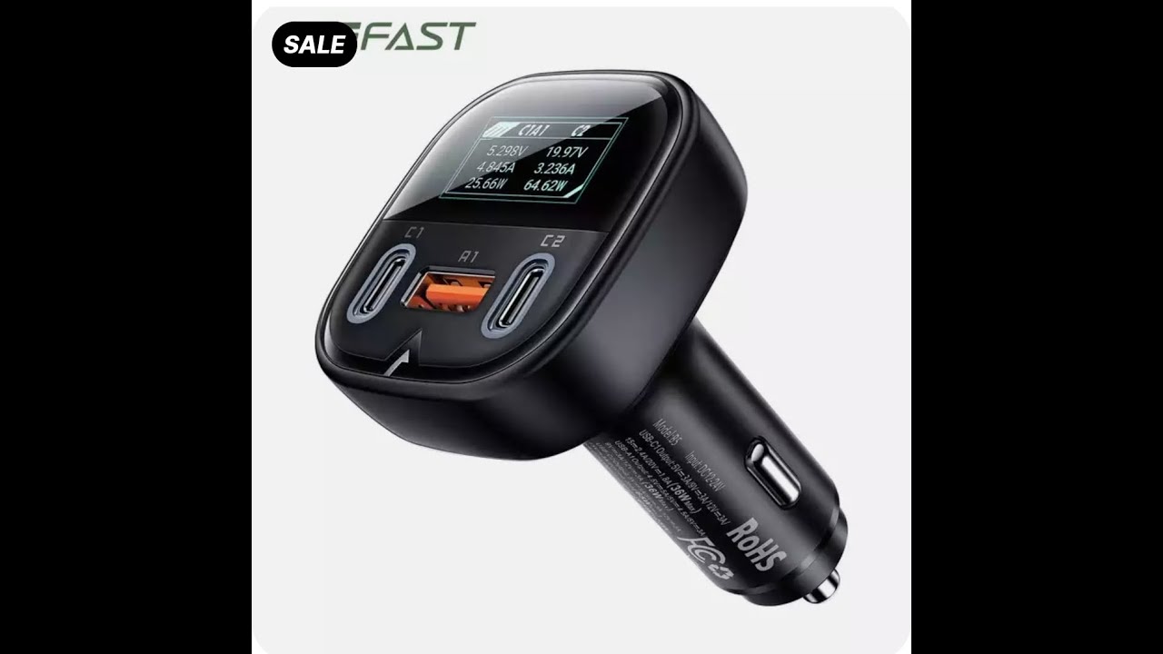 Автомобильная зарядка ACEFAST, 101 Вт