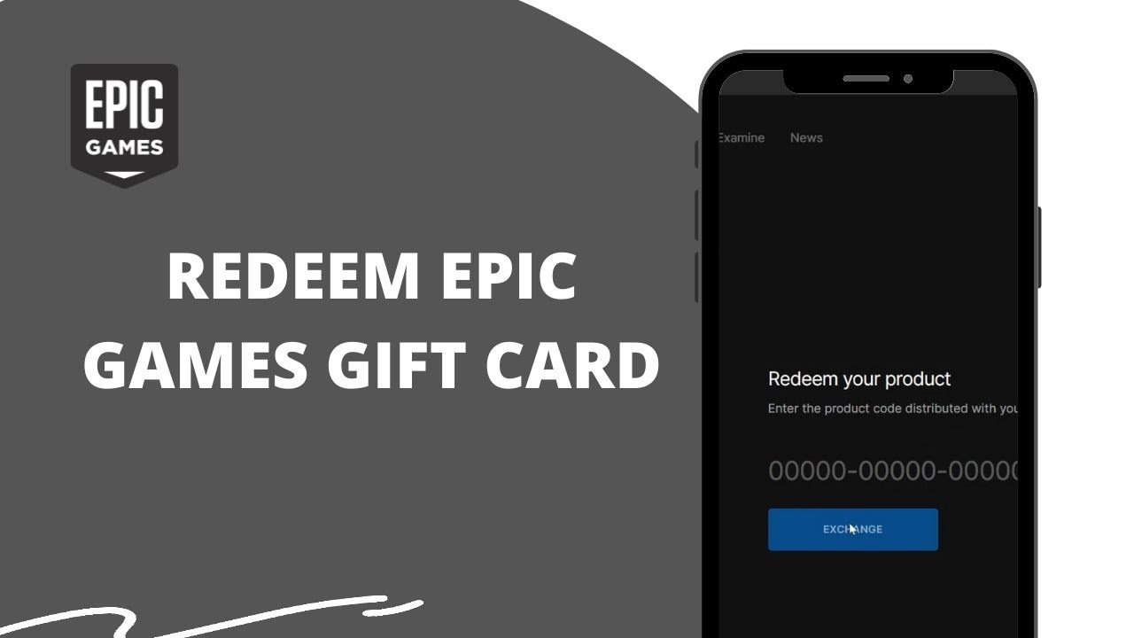 Redeem Epic Games Gift Card: How To Use Epic Games Gift Card