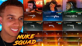 FAZE NUKE SQUAD MAKES EACH OTHER'S LOADOUTS IN WARZONE...😂