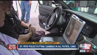St. Pete PD installs new dash cams in crusiers