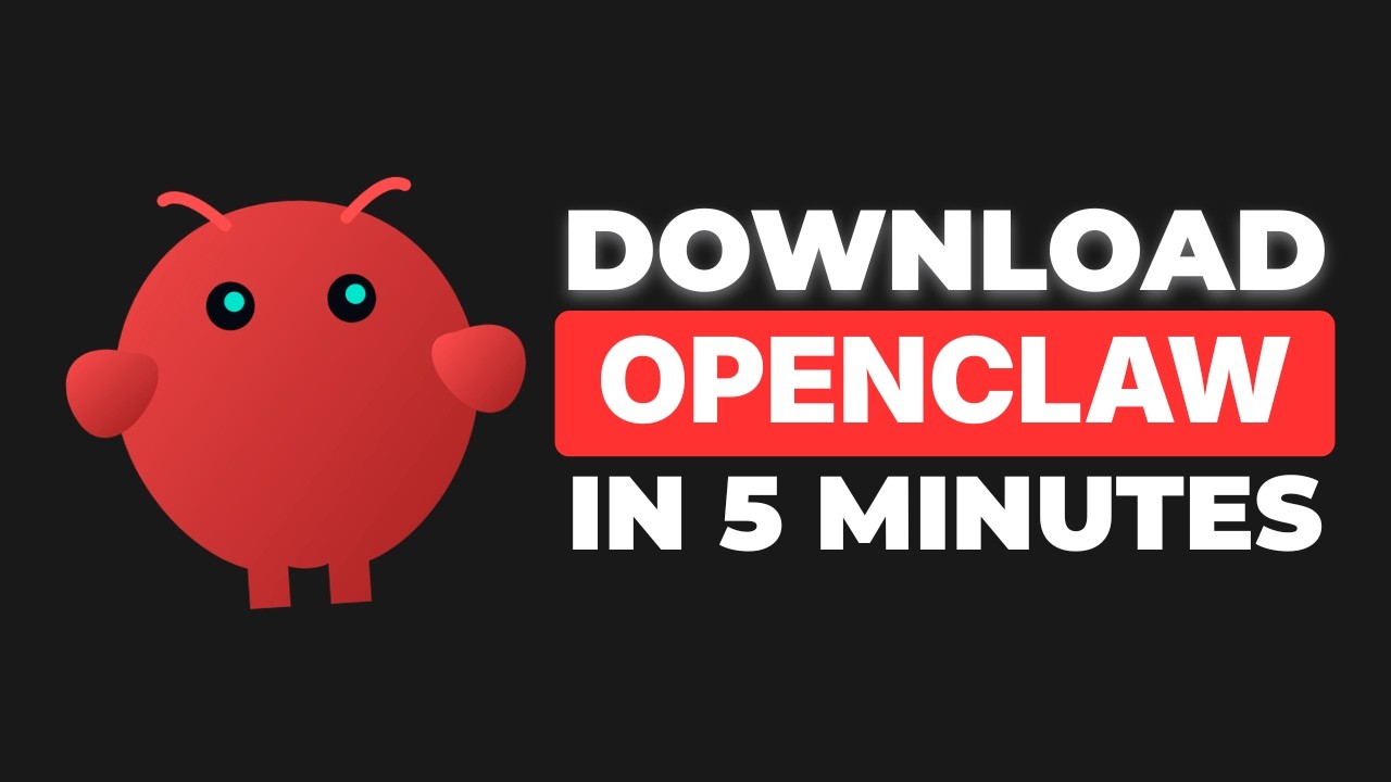 How to install OpenClaw in 5 Minutes - YouTube