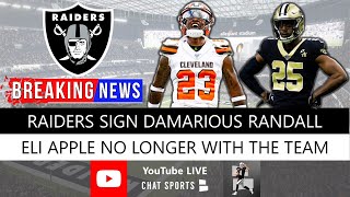 The las vegas raiders were very active in nfl free agency signing
players left and right. one of signings team made was for eli apple,
but news came ...