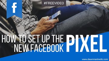 How To Add The New Facebook Pixel To Your Site and Create A Custom Conversions