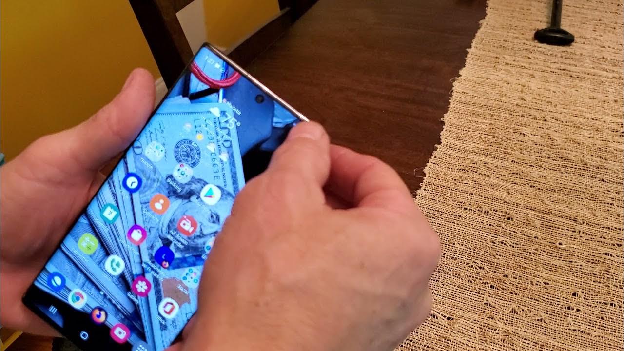 How to remove install SIM card Micro SD Memory Card Samsung Galaxy Note