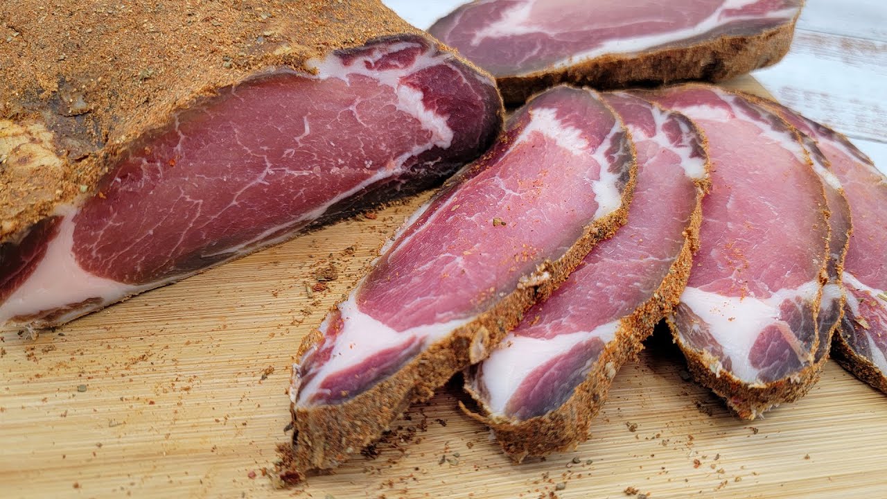 Бастурма из свиной корейки! Вы навсегда забудете о магазинном беконе!