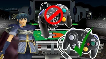 Finally Trying a "REAL" GameCube Controller for Super Smash Bros. Melee!!