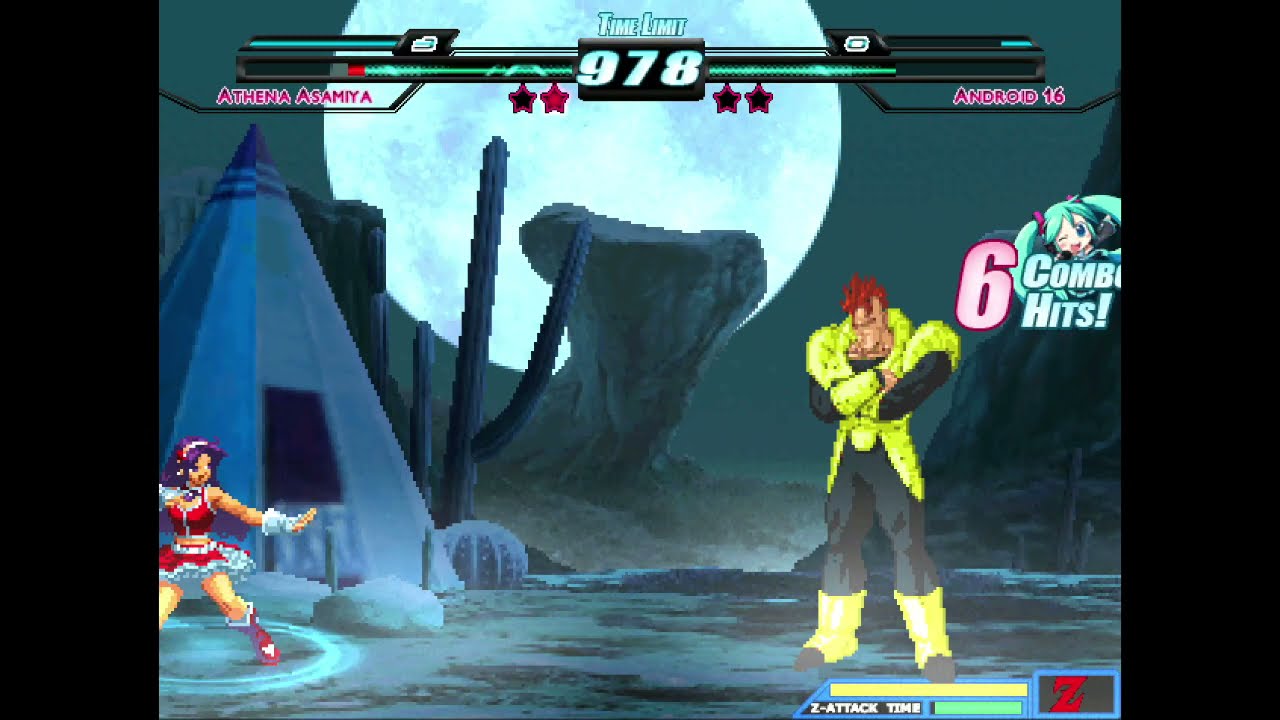 M.U.G.E.N. Athena 2003 XI Battles - Android 16 (Misterr07)