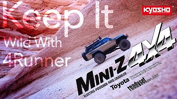 KYOSHO MINI-Z 4×4 Series Toyota 4 Runner(Hilux Surf) with Accesorry parts Quick Sand