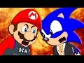 ► Гейская разборка - Марио против Соника ◄ MARIO VS SONIC - Animation Parody (Rus by Mia &amp; Rissy)