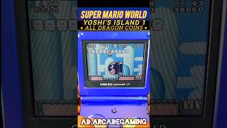 Super Mario Advance Yoshi's Island 1 All Dragon Coins - Played On Nintendo Game Boy Advance SP GBA