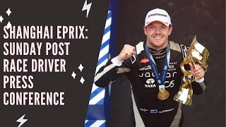 Sunday Shanghai E-Prix | Post-Race Press Conference | Top 3 Drivers 🏆