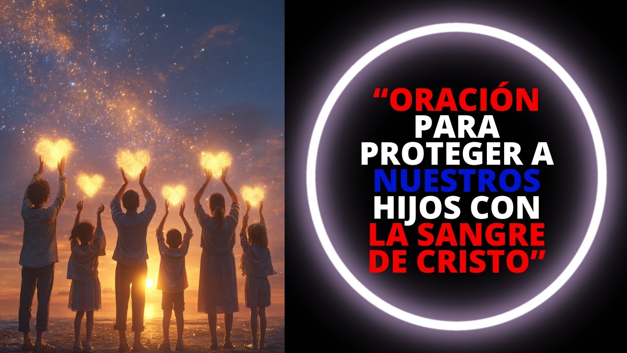 “ORACIÓN para PROTEGER a NUESTROS HIJOS con LA SANGRE DE CRISTO” #jesus ...