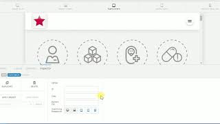 Stacked Header Layout in Desktop and Inline Header Layout in Mobile