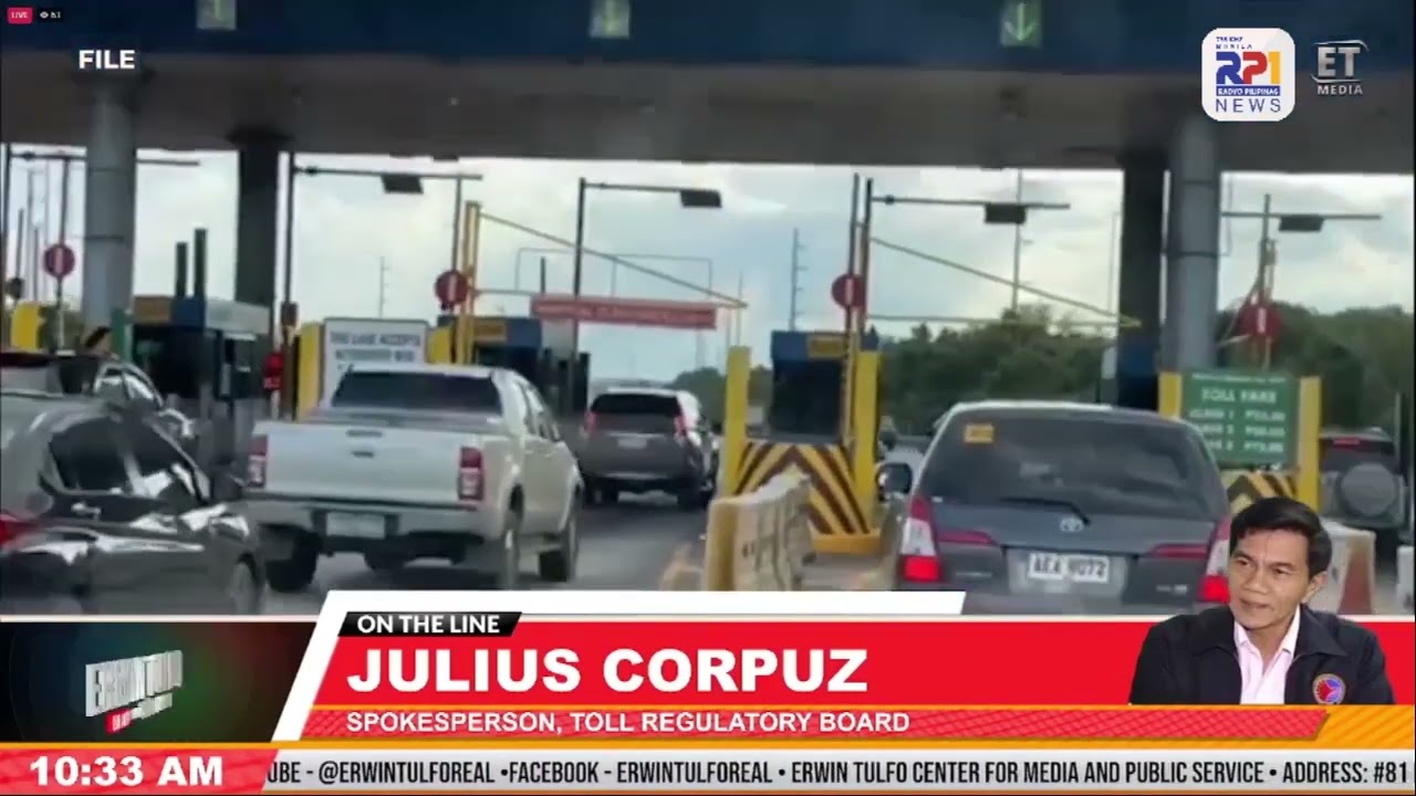 TRB, muling nilinaw na hindi lahat ng toll plaza ay lalahok sa dry-run ng 'cashless toll collection'