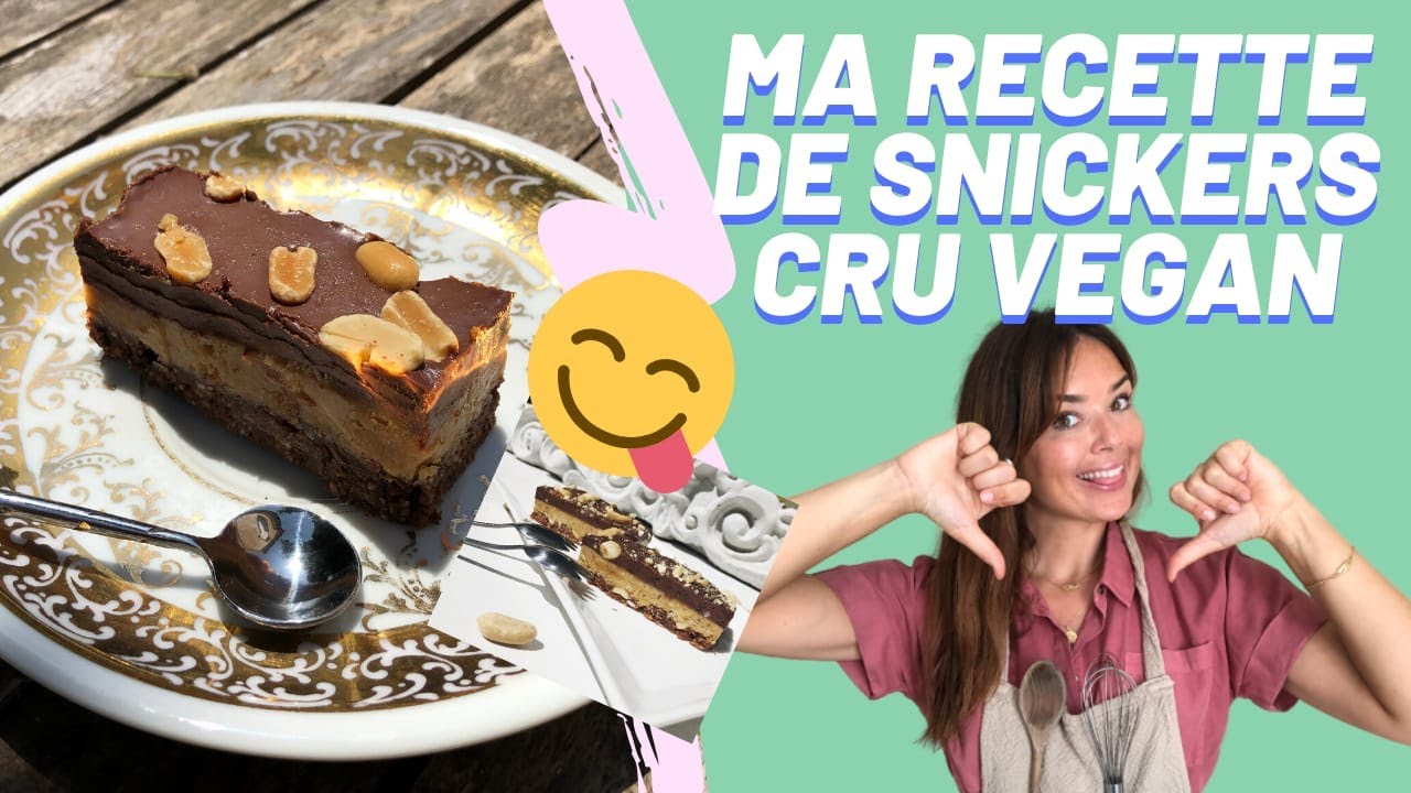 Delicieux Healthy Et Gourmand Le Snickers Cru Vegan Youtube Delicieux Healthy Et Gourmand Le Snickers Cru Vegan Youtube