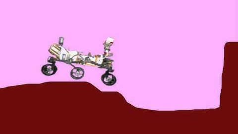 Mars Lander Curiosity Algodoo/Phun