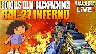 Bal-27 Inferno Destruction Cod Aw - Live Advanced Warfare Bal-27 Elite Weapon Gameplay