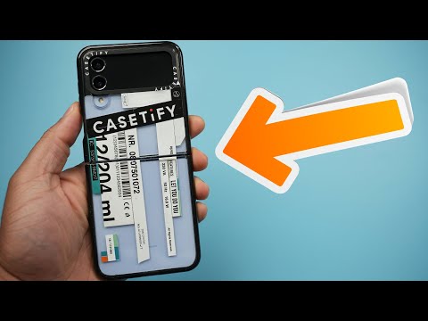 Galaxy Z Flip4 CASETiFY付き Samsung Galaxy Z Flip 4 | Casetify Impact Cases - YouTube