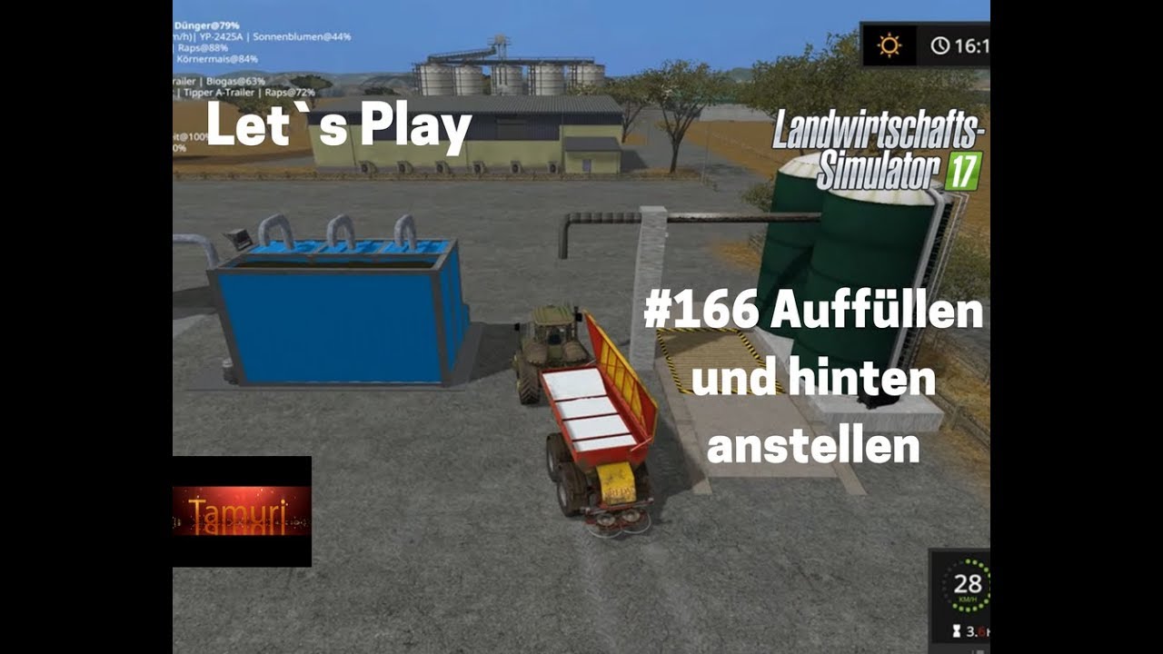 LS17 Cornbelt 16Fach Let`s Play #166 Auffllen und hinten anstellen