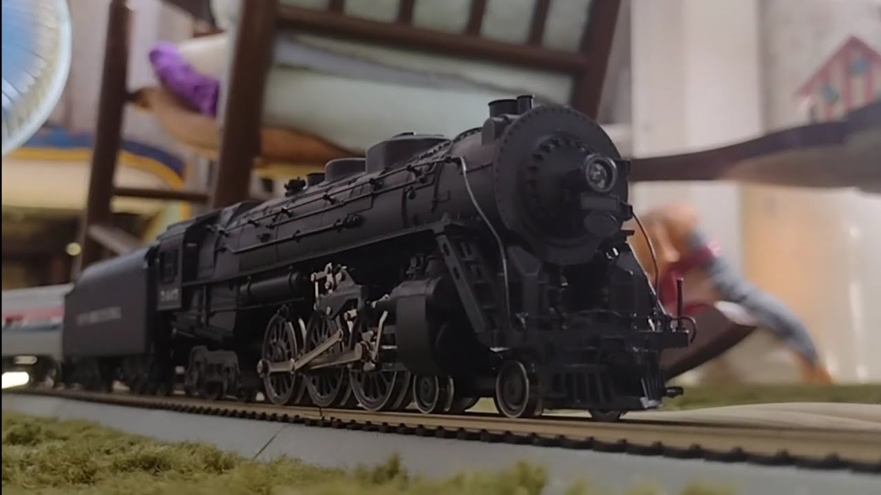 Rivarossi Redbox NYC Hudson 5405 (sound mix test) YouTube