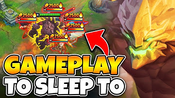4 hours of relaxing top lane gameplay you can fall asleep to