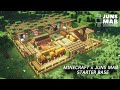 Minecraft : Starter Base Tutorial ｜How to Build a Starter House #Minecraft