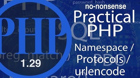 Advance Practical PHP | Namespace - video #29