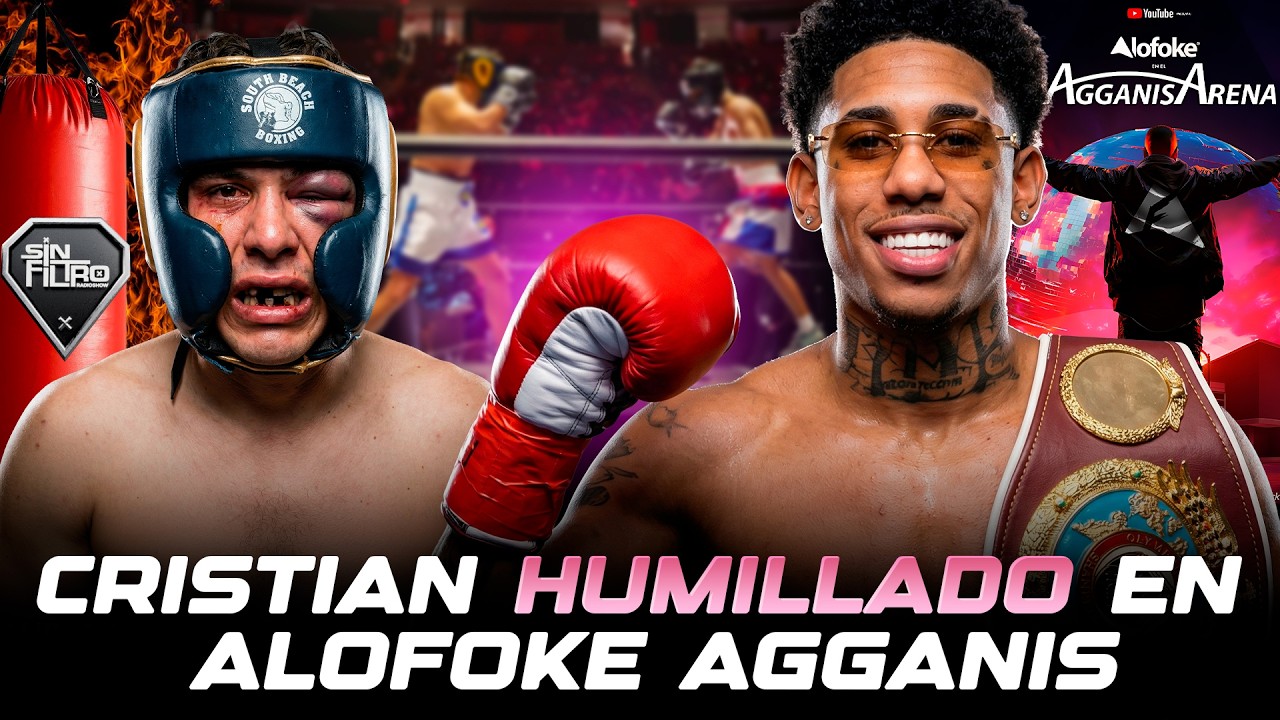 CRISTIAN CASA BLANCA HUMILLADO POR SR. JIMÉNEZ DELANTE DEL MUNDO ENTERO EN ALOFOKE AGGANIS