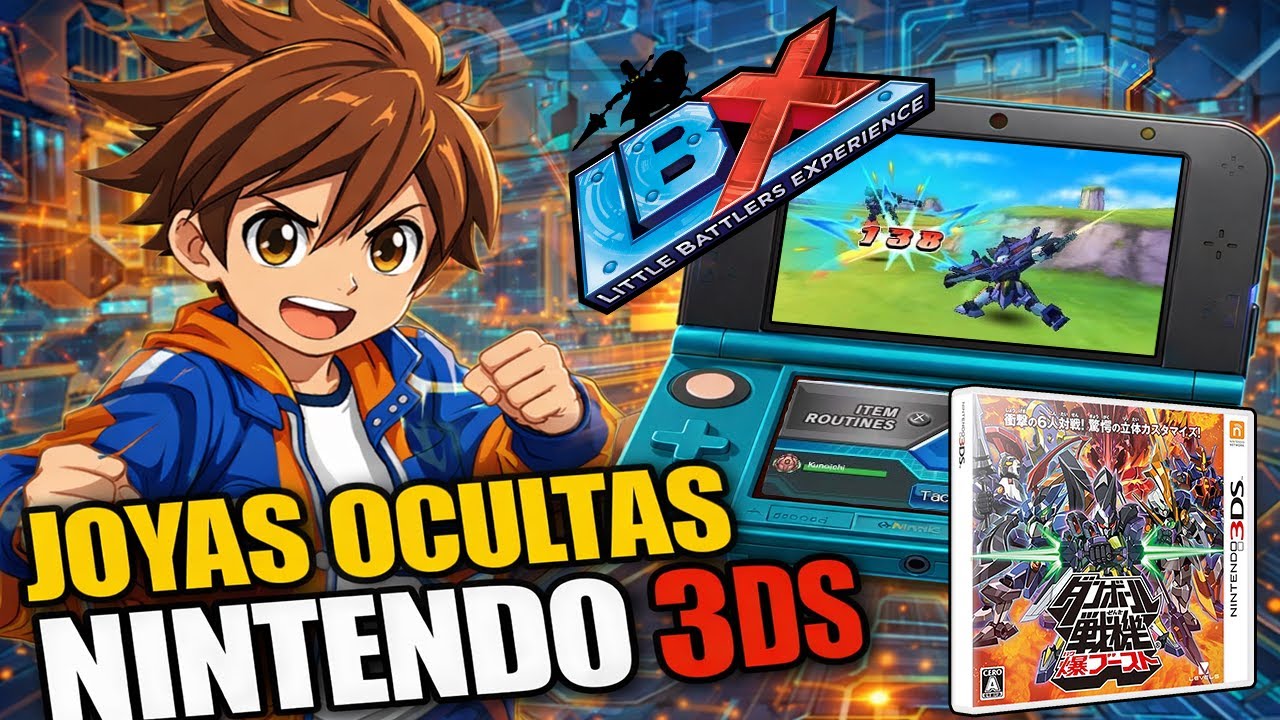Estos juegos de 3DS fueron COMPLETAMENTE olvidados y nadie sabe por qué