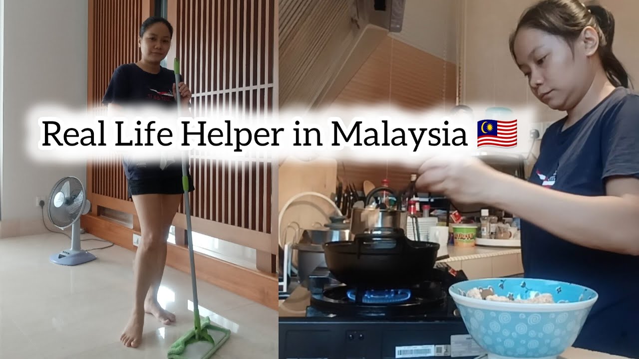 Daily Life of a Filipina OFW Helper in Malaysia 🇲🇾 | Araw ko bilang Kasambahay