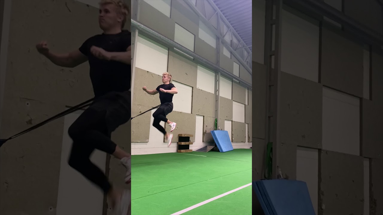 FIN javelin thrower Toni Kuusela pre season training