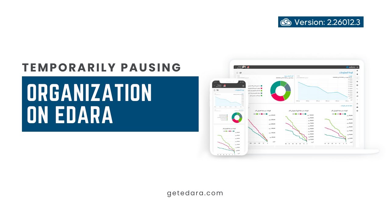 Temporarily Pausing Organization on Edara