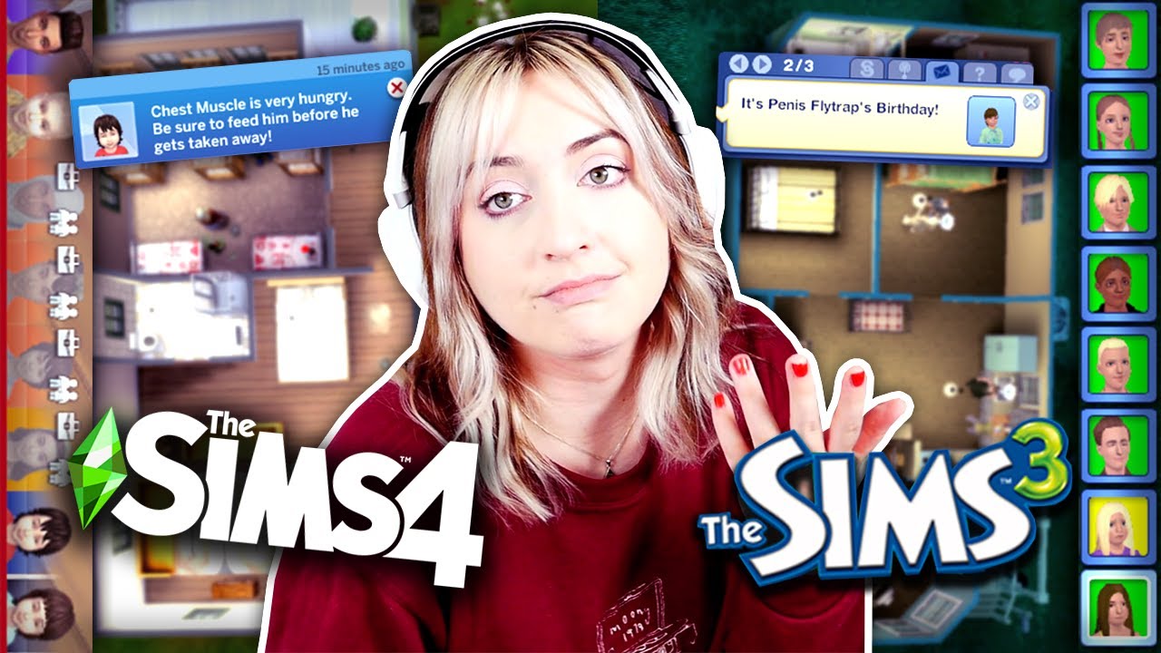 The Sims: Extreme Mode but with two games at once