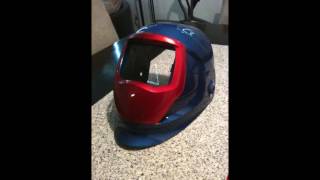 Welding helmet paint fail - YouTube