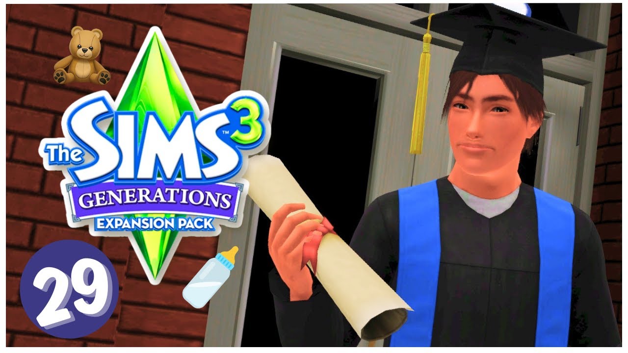 Flynn IS AN ADULT!?!😲🎂 | Let's Play: The Sims 3 Generations Season 1 ...