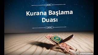 Kurana Başlama Duası Resimi