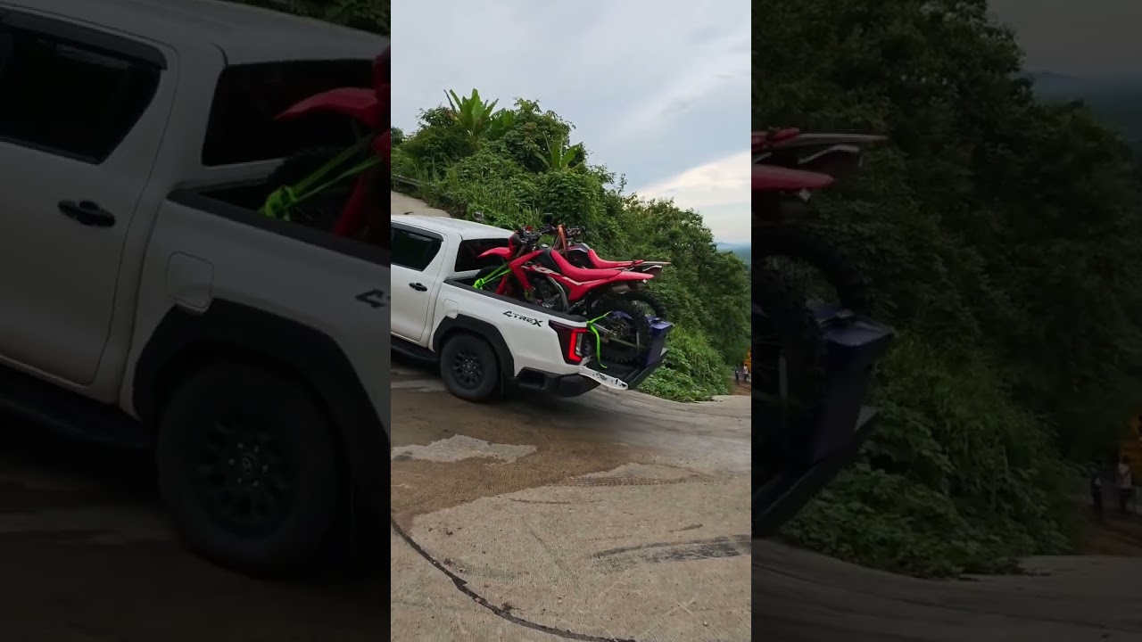 toyota tavo พร้อมบวกทางดินสุดๆทุกมาสองคันเลย #motorcycle #lifeisbutadream