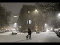 NYC LIVE Snow Storm Walk East Village & Greenwich Village Manhattan December 16, 2020
