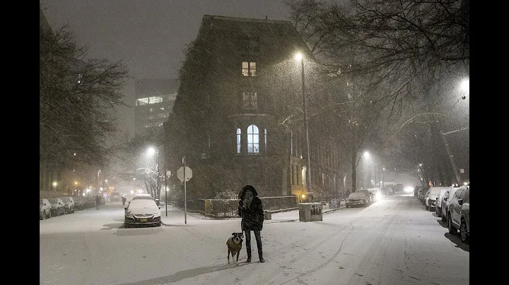 NYC LIVE Snow Storm Walk East Village & Greenwich ...