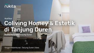 Coliving Homey & Estetik di Tanjung Duren  | Rukita Plata 440 Tanjung Duren