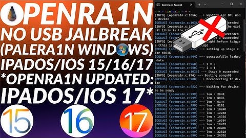 [GUIDE] Openra1n Windows | Palera1n Jailbreak Windows No USB/No Palen1x | Jailbreak iOS 15/16/17