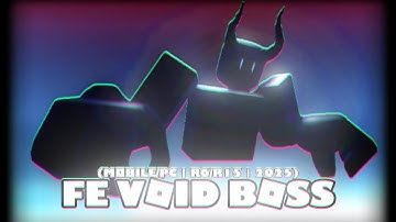 Delta/Fluxus/CodeX Mobile Script Showcase | [FE] Void Boss Monster (Fling, R6/R15)
