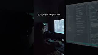 tfw you fix a minor bug in your code then 99 errors show up #programming #unity #gamedev #coding Update