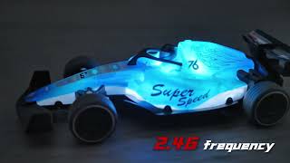 F102 Seher Formüla 2.4G Uzaktan Kumandalı Işıklı Şarjlı Arba